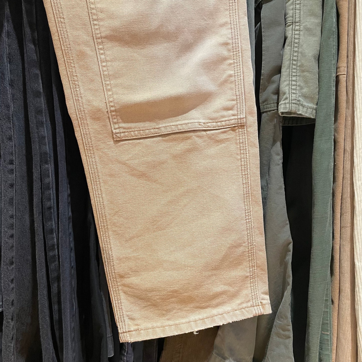 Duck Double Knee Dungaree Work Pants