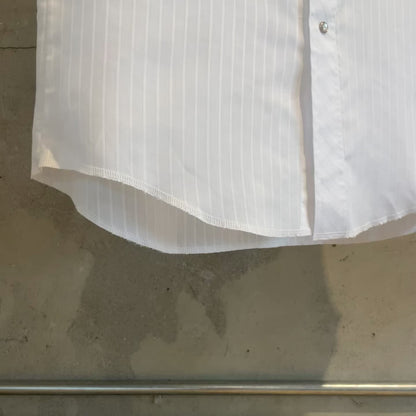 Western Shirt Sleeve Shirt White